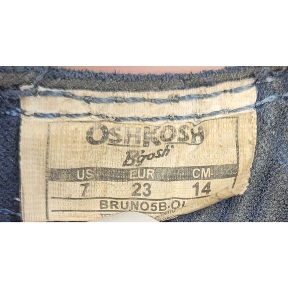 Osh Kosh Kids 7C Open Toe Blue Sandals - Picture 11 of 11